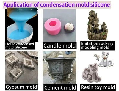 Molde de condensación de silicona